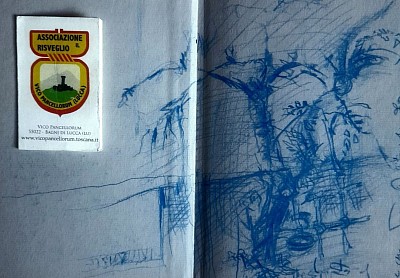 The Membership Card ☆ Tessera No 21 ☆ ASSOCIAZIONE  IL  RISVEGLIO - VICO PANCELLORUM [ LUCCA ] ☆ With kind permission from : The Legendario 